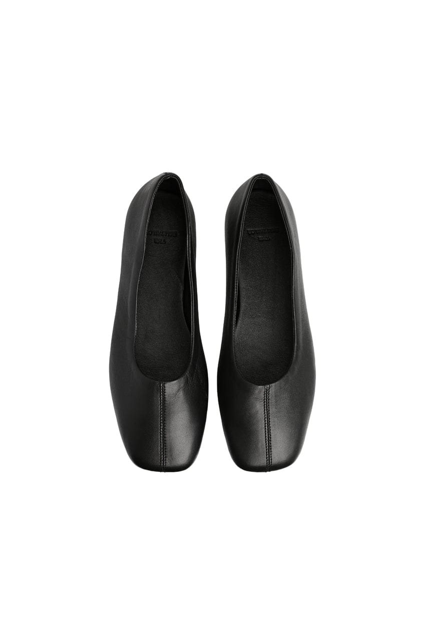 The Mabel Ballet Flat | Black - The Bali Tailor