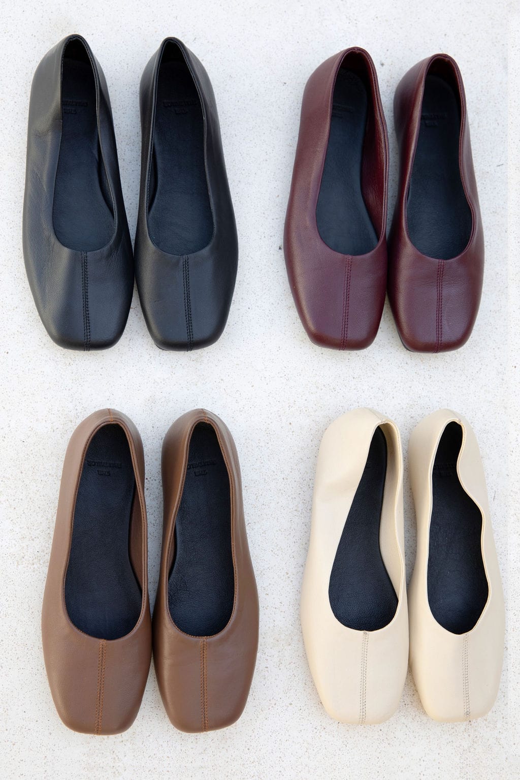 The Mabel Ballet Flat | Chocolate - The Bali Tailor