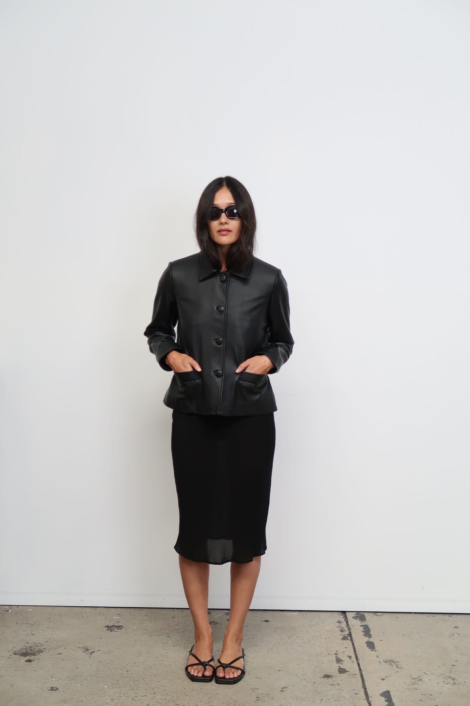 The Marlowe Jacket | Black - The Bali Tailor