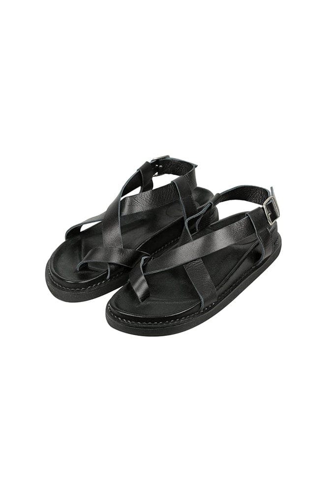 The Noa Sandal | Black - The Bali Tailor