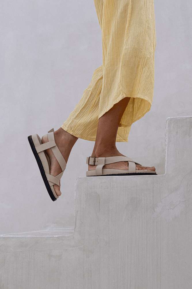 The Noa Sandal | Bone - The Bali Tailor