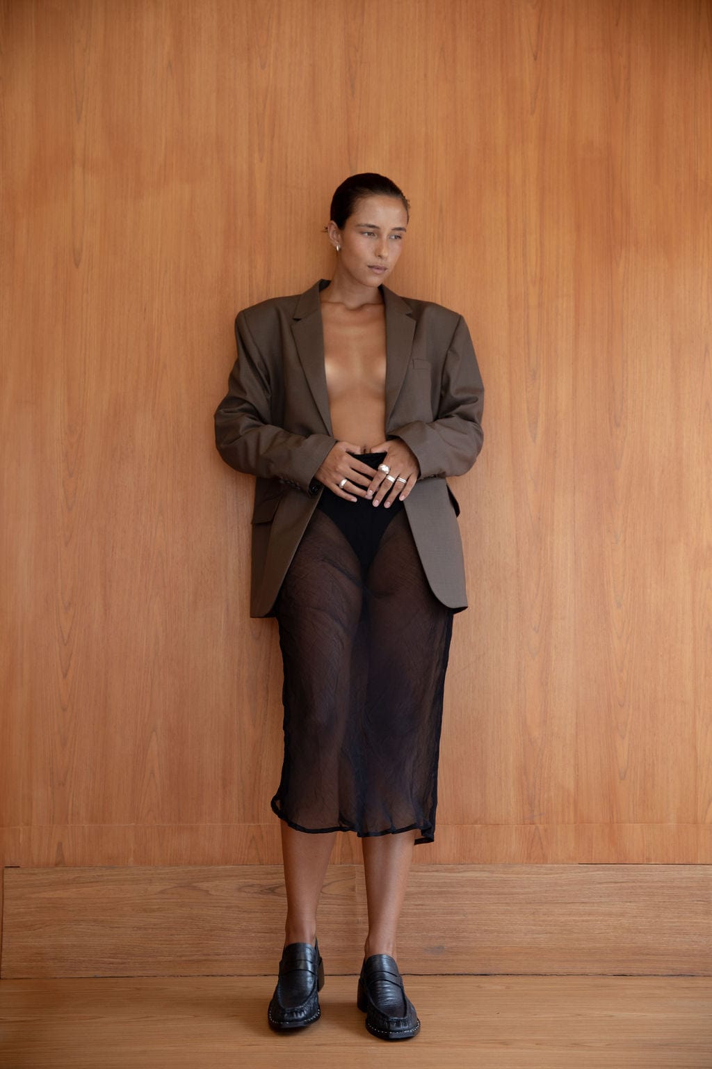 The Salma Skirt | Black - The Bali Tailor