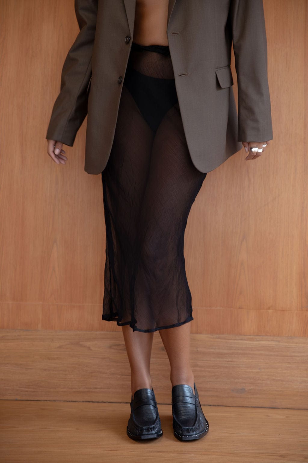 The Salma Skirt | Black - The Bali Tailor