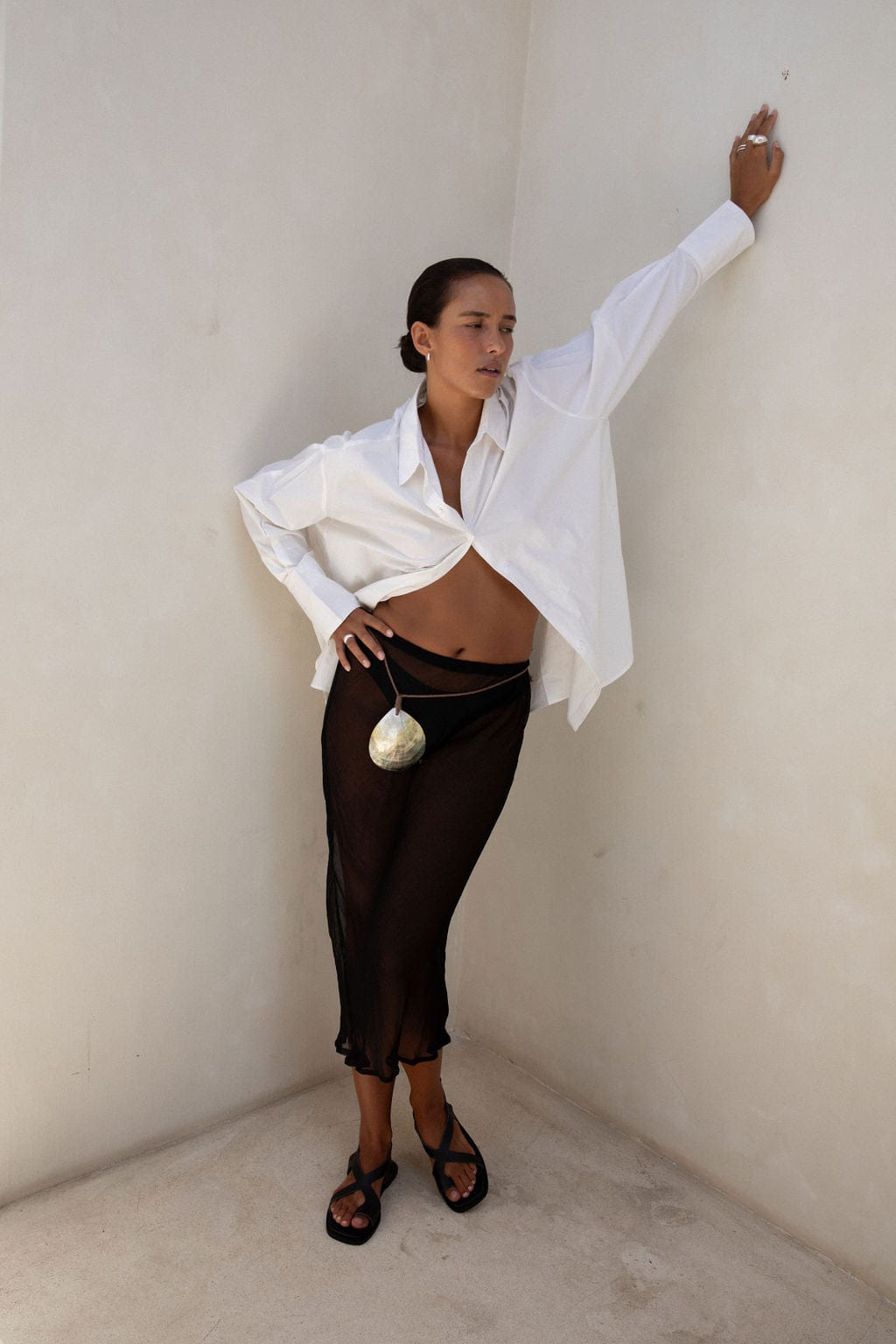 The Salma Skirt | Black - The Bali Tailor