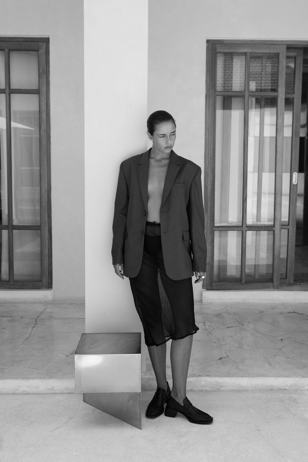 The Salma Skirt | Black - The Bali Tailor