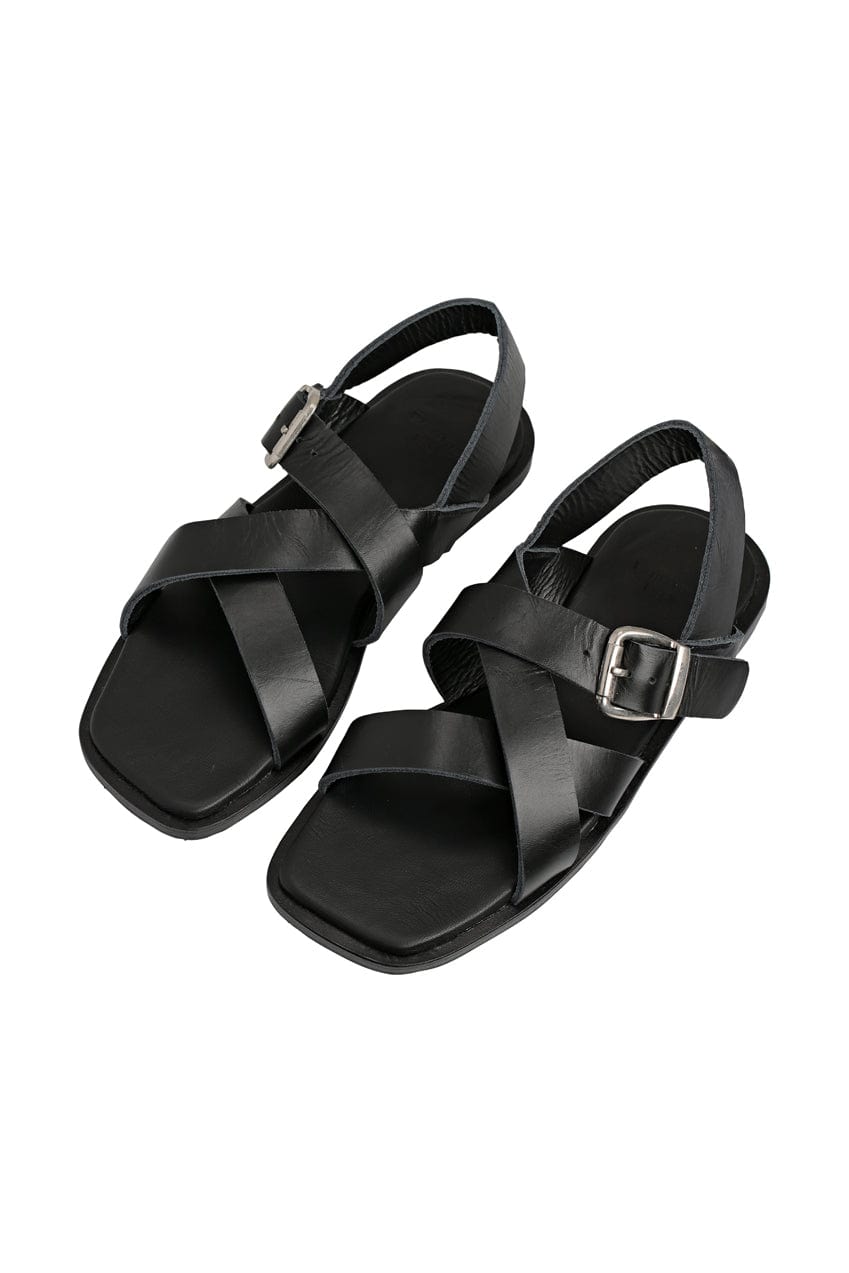 The Soren Sandal | Black - The Bali Tailor