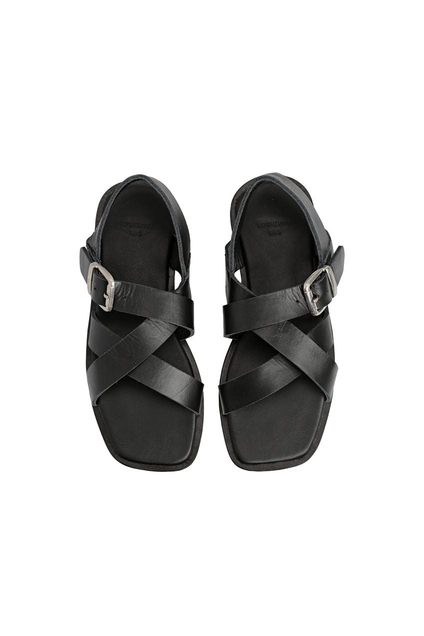 The Soren Sandal | Black - The Bali Tailor