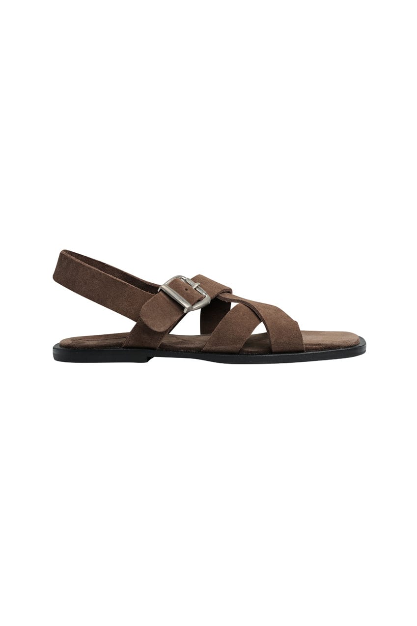 The Soren Sandal | Cocoa Suede - The Bali Tailor