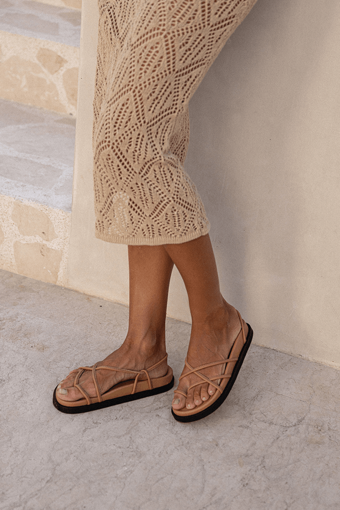 The Stevie Slide | Tan - The Bali Tailor