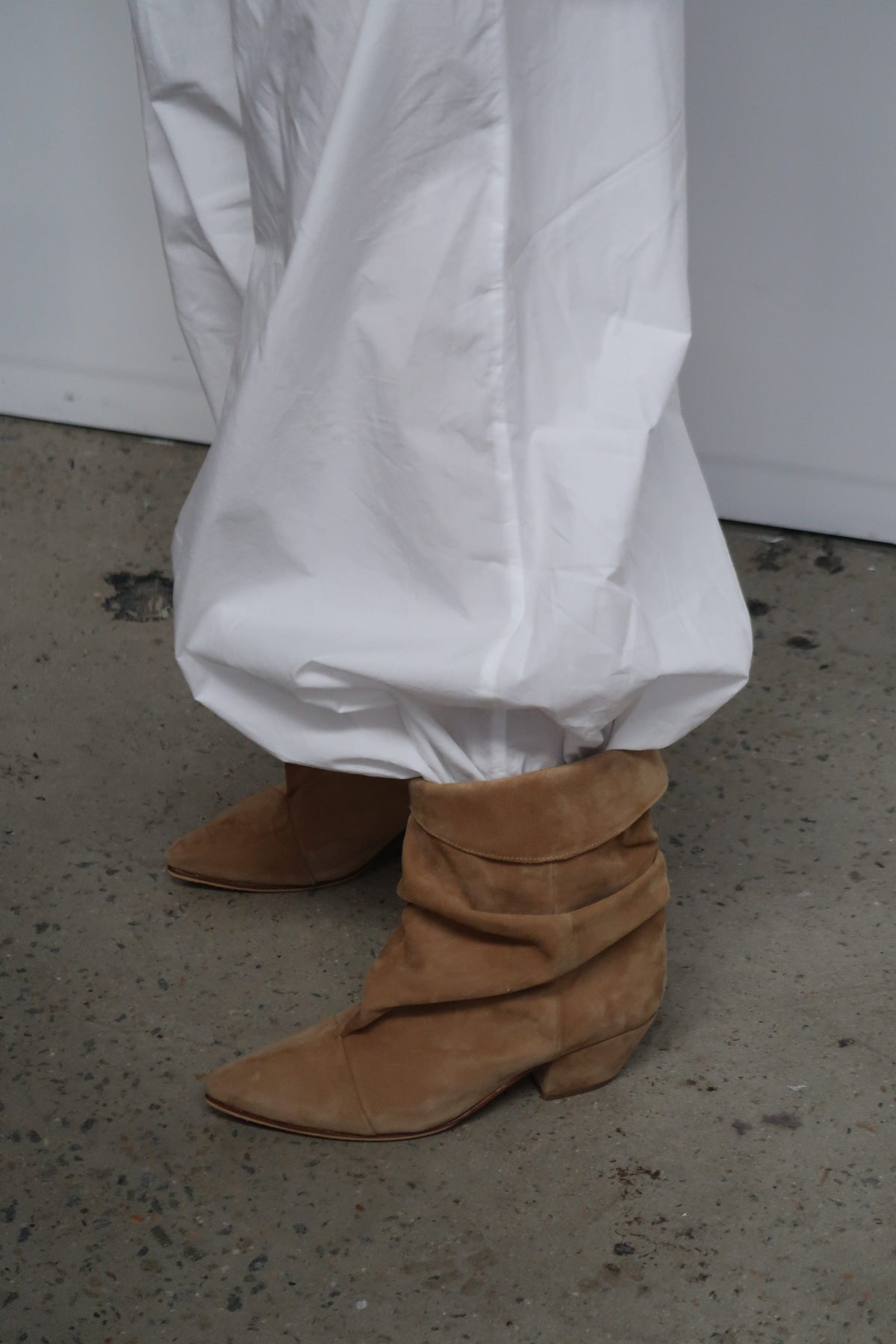 The Sylvie Boot | Butter Suede - The Bali Tailor