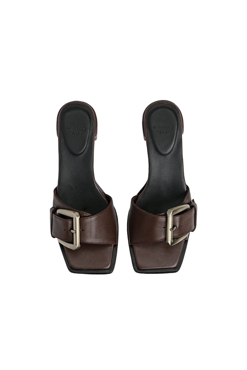 The Vera Heel | Dark Brown - The Bali Tailor