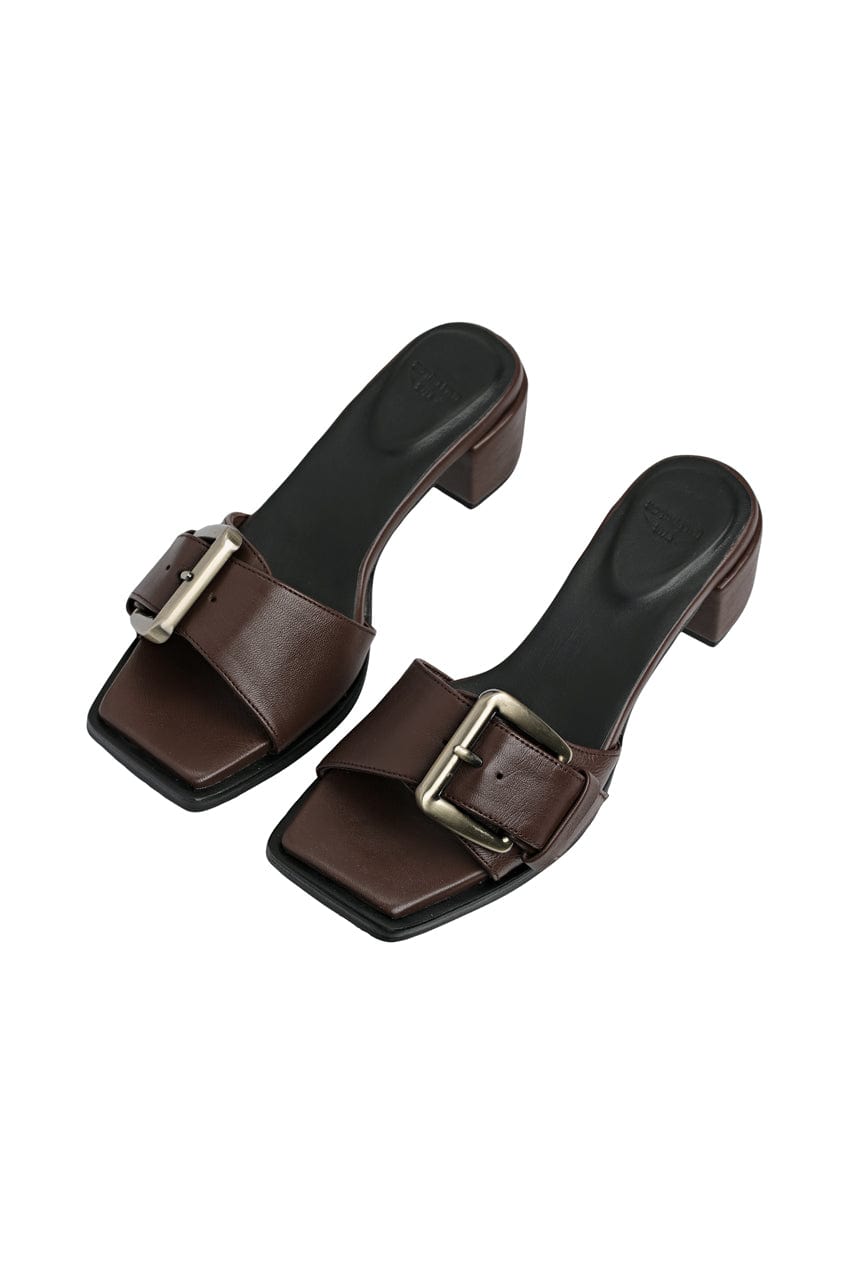 The Vera Heel | Dark Brown - The Bali Tailor