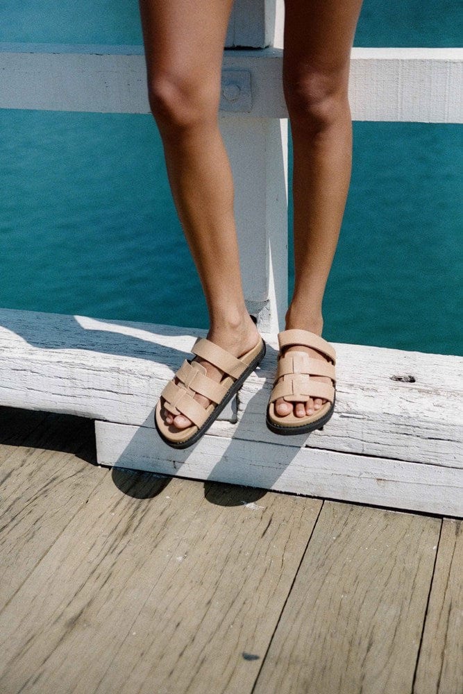 The Watson Slide | Tan - The Bali Tailor