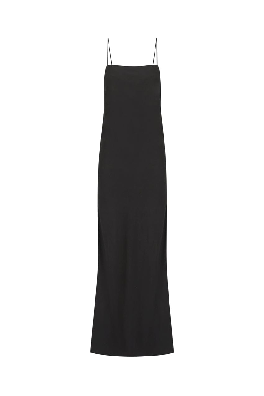 The Yvette Maxi Dress | Black - The Bali Tailor