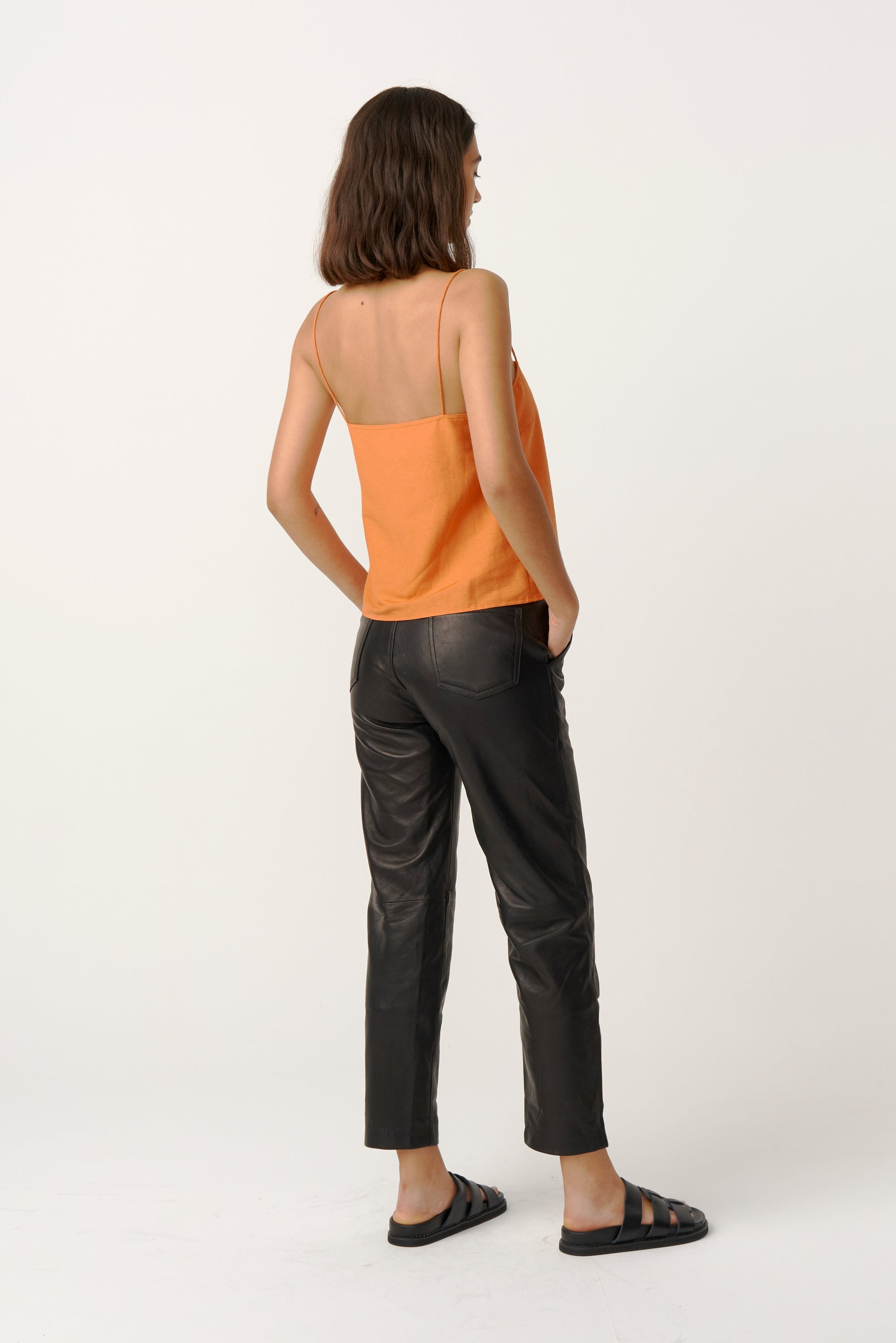 The Adel Cami | Tangerine Tops | The Bali Tailor