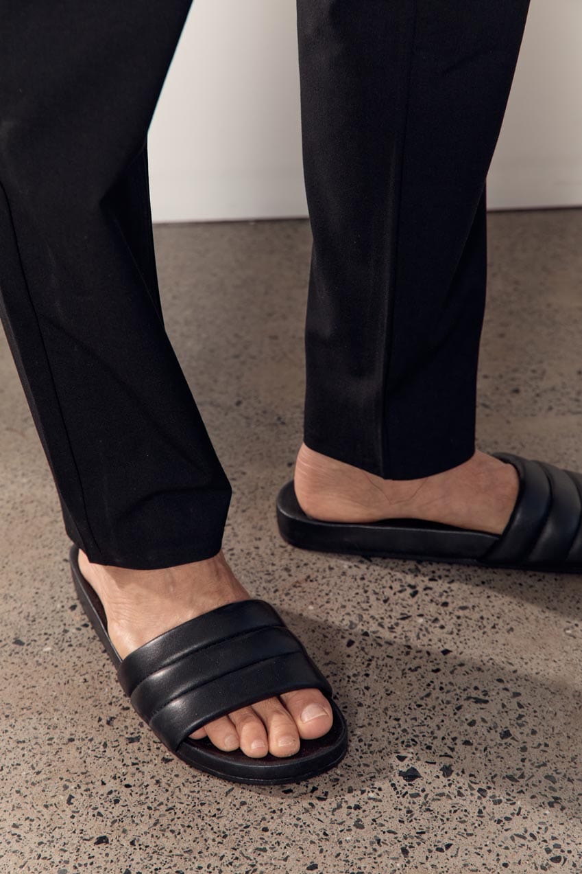 The Joel Slide | Black | The Bali Tailor | Image 4