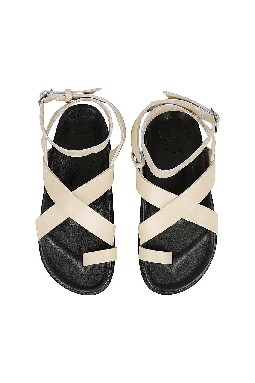 The Leni Sandal | Bone - The Bali Tailor