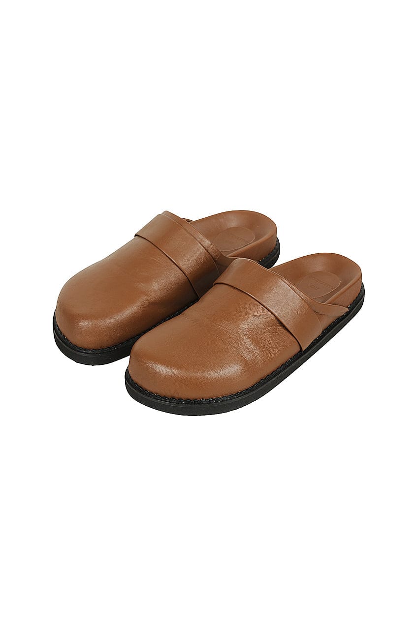 The Luca Slide | Dark Tan | The Bali Tailor | Image 2