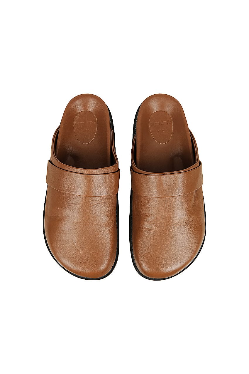 The Luca Slide | Dark Tan | The Bali Tailor | Image 5