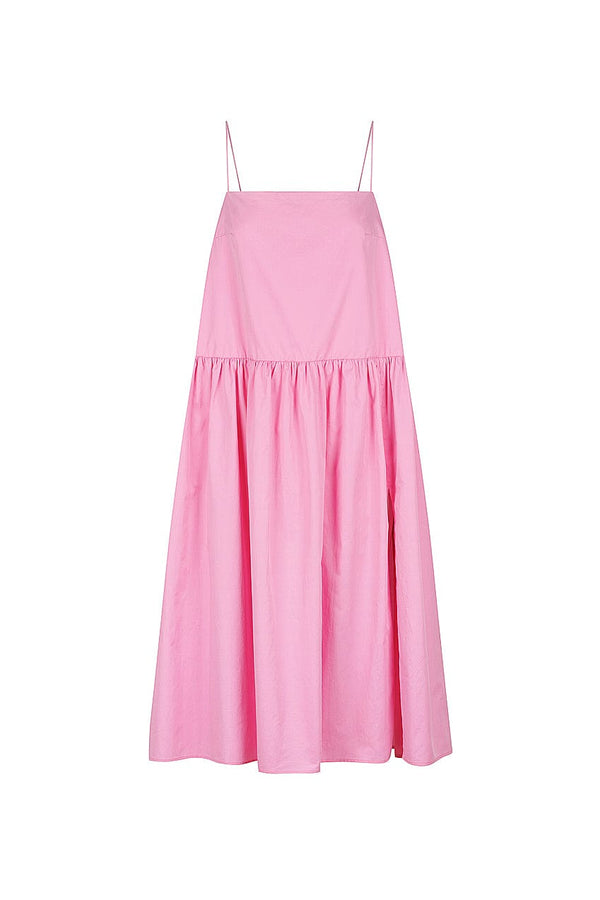 The Luci Midi Dress | Pink | The Bali Tailor