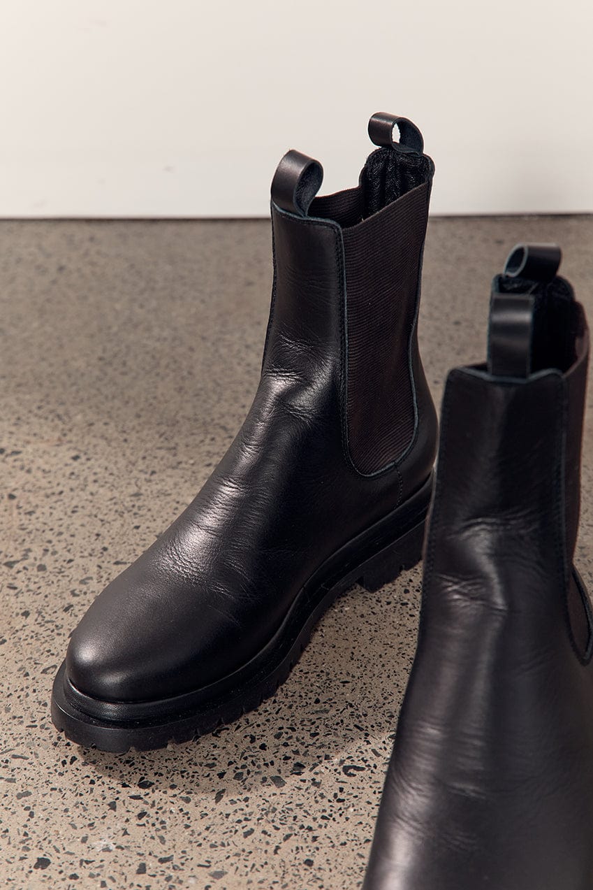 The Rohan Boot | Black - The Bali Tailor